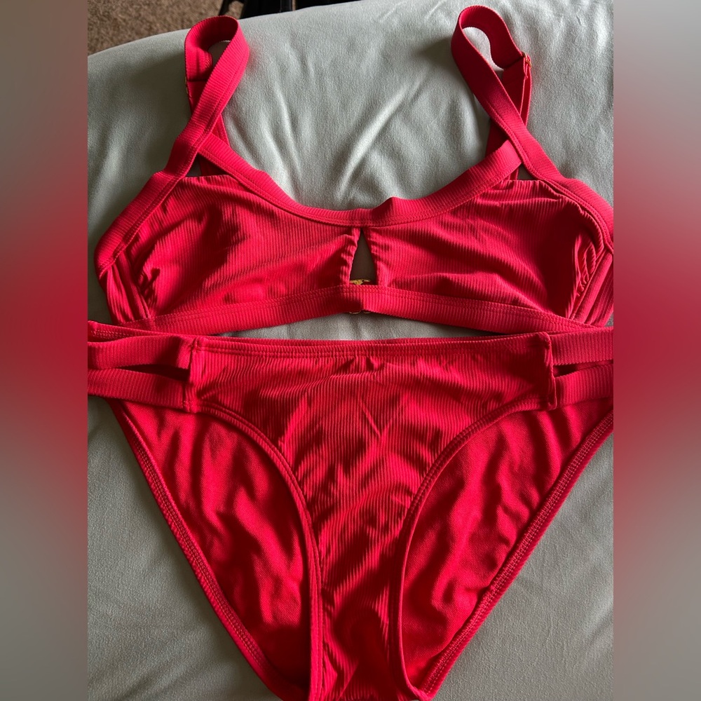 Red Bikini Set